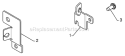 Page W Diagram and Parts List for  Poulan Snow Blower