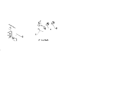 Cable bracket Diagram and Parts List for  Poulan Snow Blower