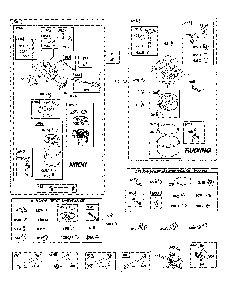 Carburetor/fuel supply Diagram and Parts List for  Poulan Lawn Tractor