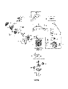 Engine Diagram and Parts List for  Poulan Chainsaw