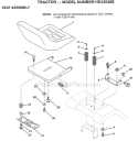 Page I Diagram and Parts List for 1998 Poulan Lawn Tractor