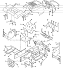 Part Location Diagram of 169117X010 Husqvarna Panel Slkscr Dash Rh
