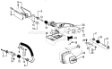 Page D Diagram and Parts List for MICRO XXV Poulan Chainsaw