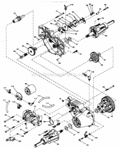 Page J Diagram and Parts List for PP22H50K  Poulan Lawn Tractor