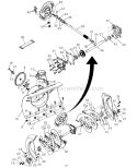 Page A Diagram and Parts List for  Poulan Snow Blower