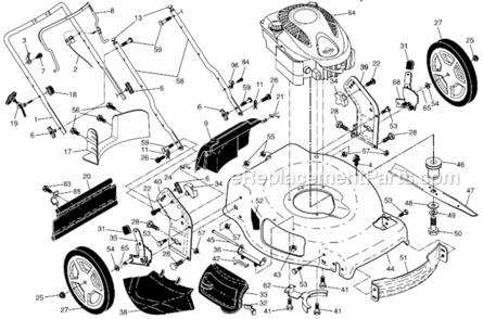 Part Location Diagram of 532420463 Husqvarna BLADE.22PLUS