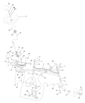 Part Location Diagram of 532187690 Husqvarna Lawn Mower Mandrel Spacer Washer