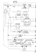 Schematic Diagram Diagram and Parts List for  Poulan Lawn Tractor