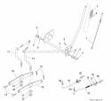 Mower_Lift Diagram and Parts List for  Poulan Lawn Tractor