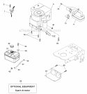Engine Diagram and Parts List for  Poulan Lawn Tractor