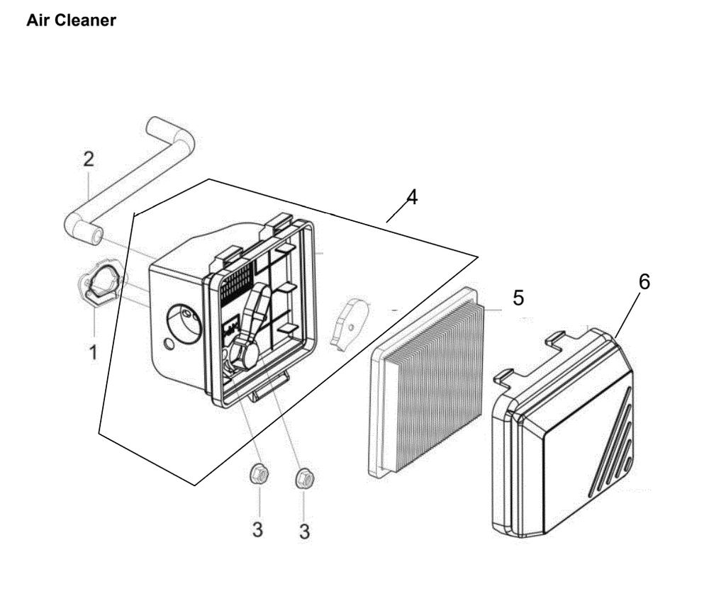 Section_16 Diagram and Parts List for  Powermate Tiller