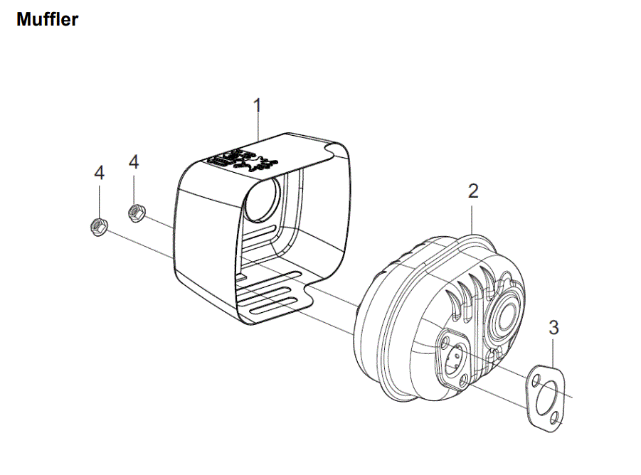 Section_18 Diagram and Parts List for  Powermate Tiller