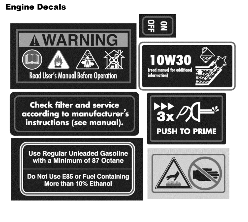 Section_20 Diagram and Parts List for  Powermate Tiller