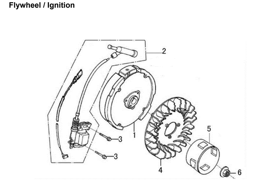 Section_13 Diagram and Parts List for  Powermate Tiller