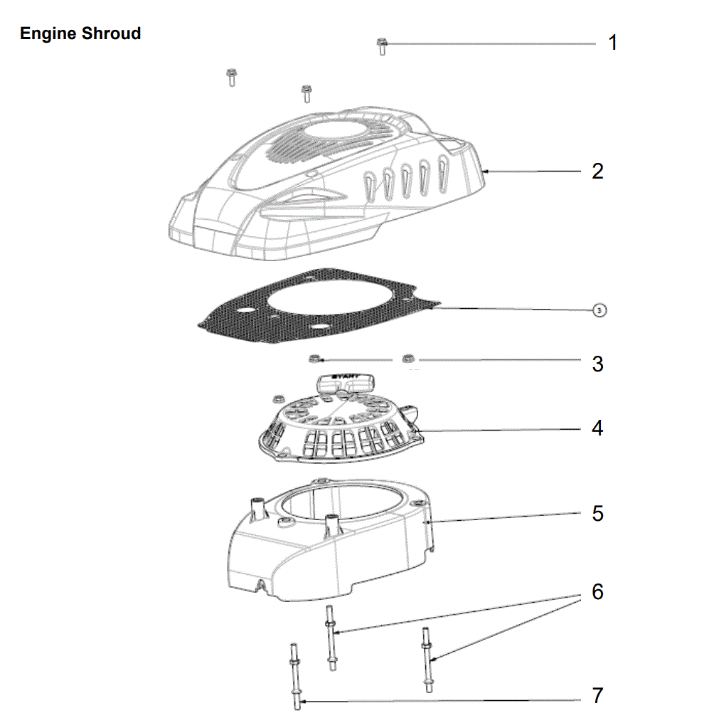 Section_13 Diagram and Parts List for  Powermate Tiller