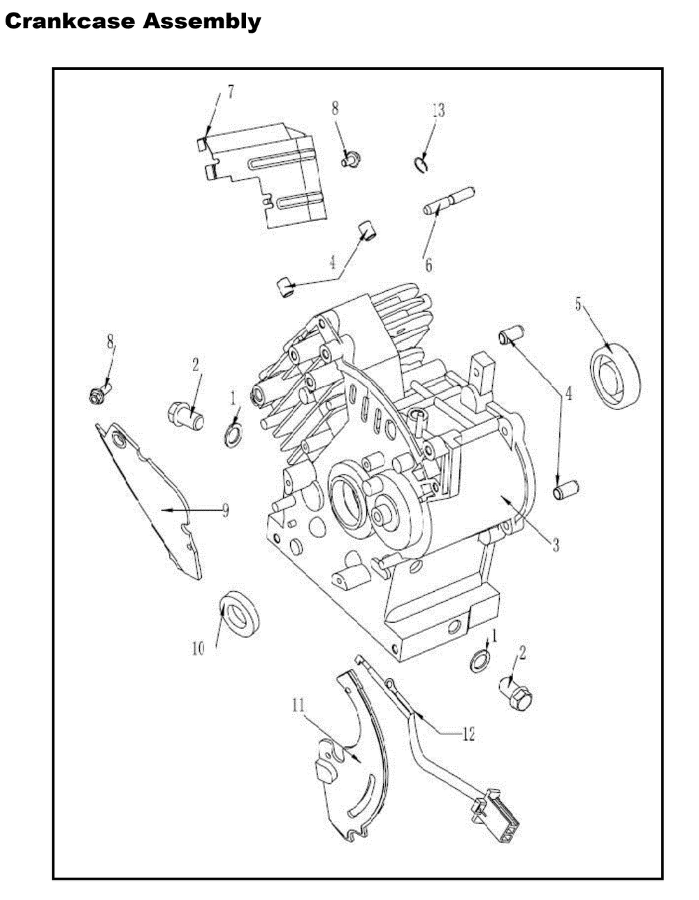Section_20 Diagram and Parts List for  Powermate Edger