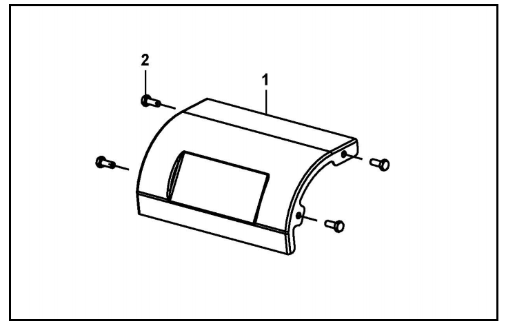 Inspection Plates Diagram and Parts List for  Powermate Tiller