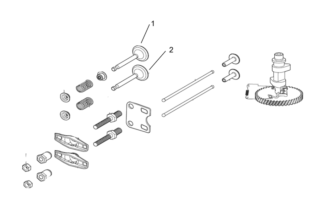 Section_12 Diagram and Parts List for  Powermate Tiller