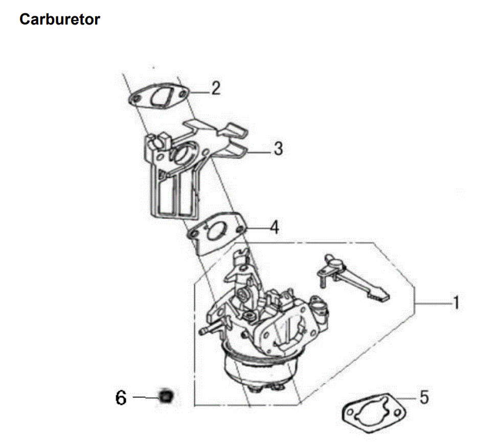 Section_12 Diagram and Parts List for  Powermate Tiller
