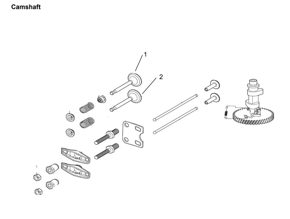 Section_12 Diagram and Parts List for  Powermate Tiller