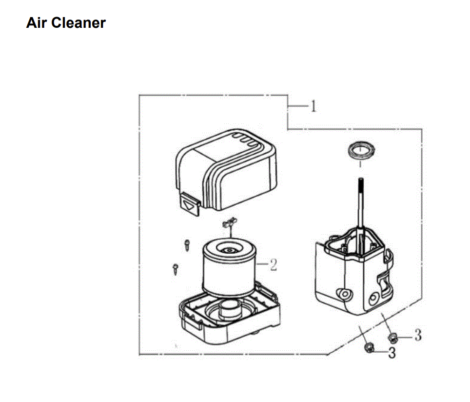 Section_14 Diagram and Parts List for  Powermate Tiller