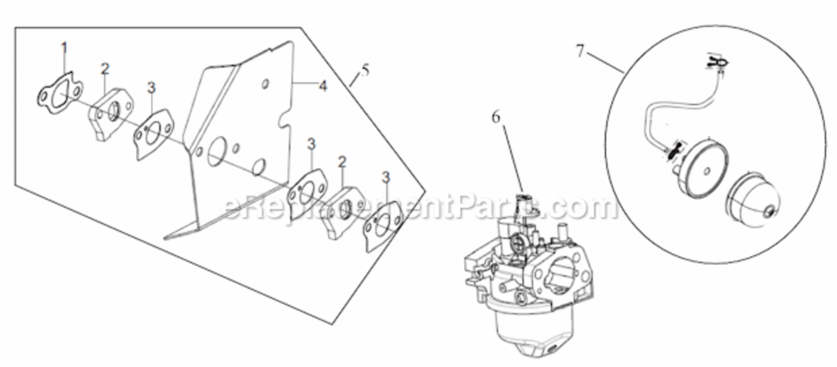 Page L Diagram and Parts List for  Powermate Trimmer