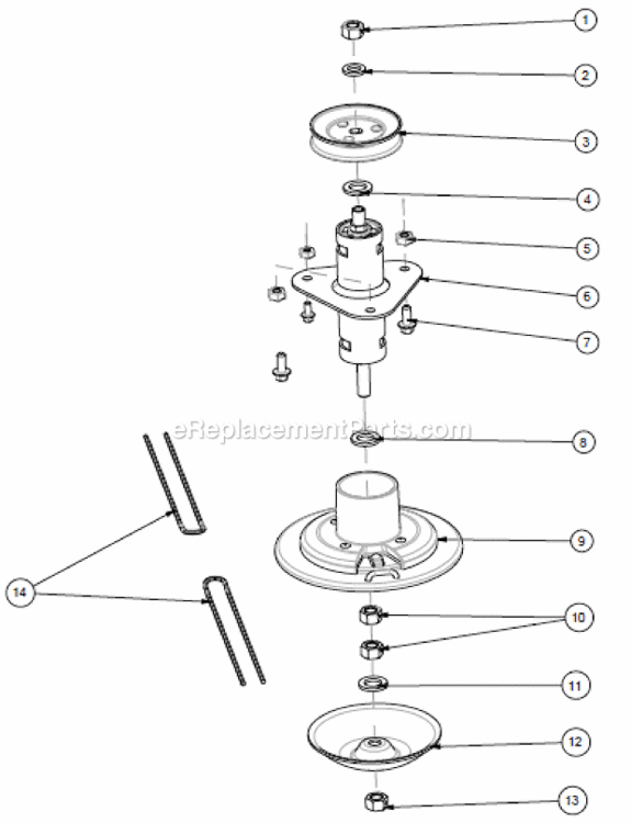 Page F Diagram and Parts List for  Powermate Trimmer
