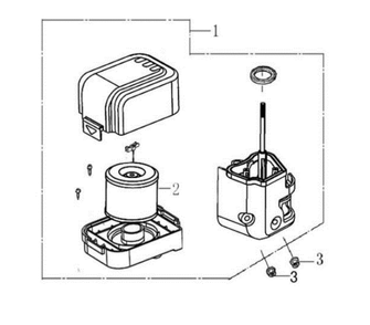 Section_14 Diagram and Parts List for  Powermate Tiller
