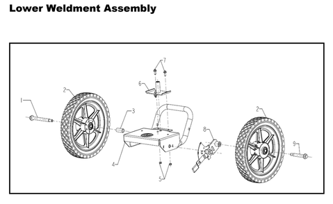 Section_4 Diagram and Parts List for  Powermate Trimmer