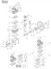 Section_2 Diagram and Parts List for  Powermate Compressor