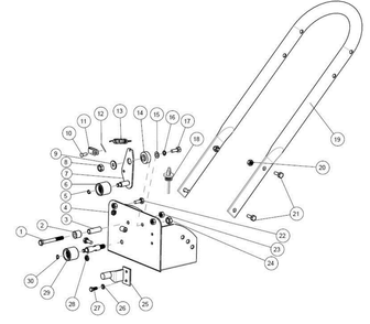Part Location Diagram of A202636 Powermate Lower Handle