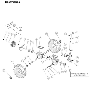 Section_5 Diagram and Parts List for  Powermate Tiller
