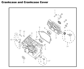 Section_8 Diagram and Parts List for  Powermate Tiller