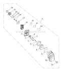 Part Location Diagram of A203643 Southland Kit, Internal Filter, Pre-Filter