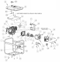 Page A Diagram and Parts List for  Powermate Generator