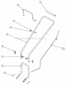 Page A Diagram and Parts List for  Powermate Trimmer