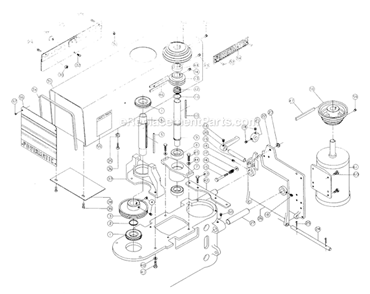 Part Location Diagram of 6861301 Powermatic Flat Washer