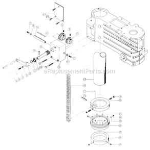 Part Location Diagram of 6716038 Powermatic Hex Hd Cap Scr