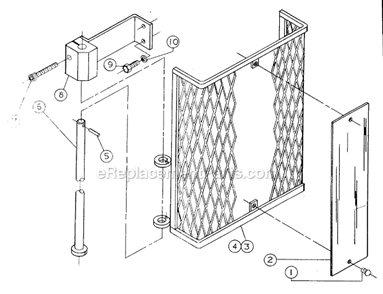 Part Location Diagram of 6710063 Powermatic Button Socket Head Cap Screw