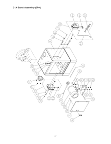 Page B Diagram and Parts List for 1791292K Powermatic Sander Polisher