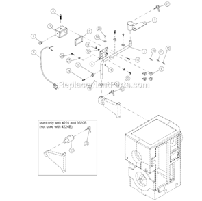 Page C Diagram and Parts List for  Powermatic Lathe