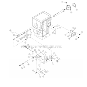 Page D Diagram and Parts List for  Powermatic Lathe