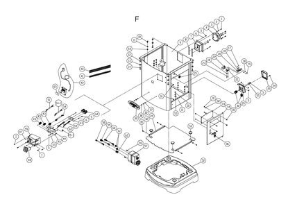 Part Location Diagram of 149293 Powermatic Nylon Nut