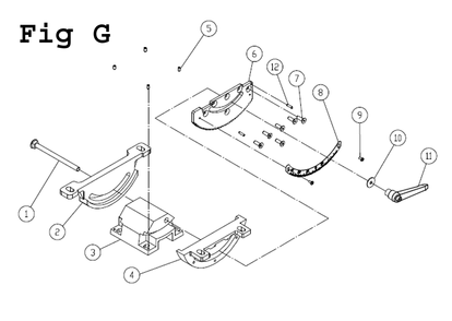 Part Location Diagram of 149458 Powermatic Phillips Pan Head Machine Screw