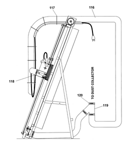Fig-0 Diagram and Parts List for  Powermatic Chop Saw