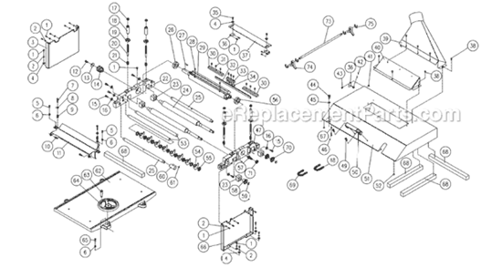 Part Location Diagram of 6296181 Powermatic Spring