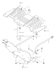Part Location Diagram of 590877804 Husqvarna ROPS KIT W/BOX BLACK