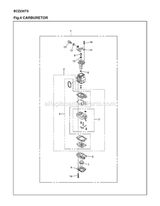 Part Location Diagram of 581595001 Husqvarna SPACER