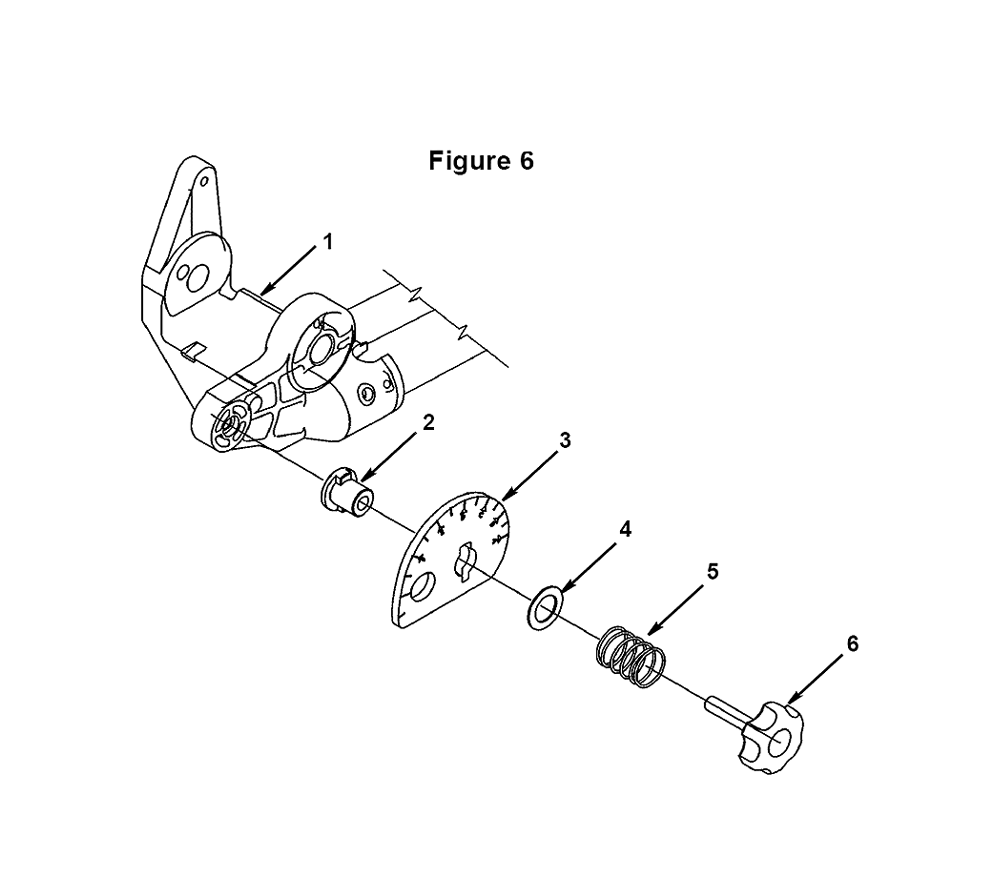 Fig-3 Diagram and Parts List for  Ridgid Saw