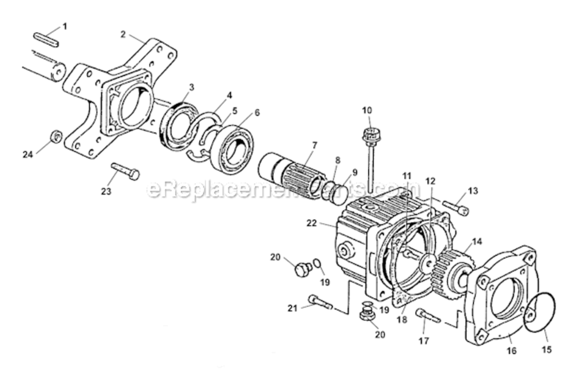Page G Diagram and Parts List for  Ridgid Pressure Washer